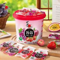 喜之郎 蒟蒻果汁果冻桶 520克*2桶（52包）