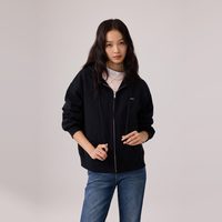 移动端、88VIP：Levi's 26年秋冬新款女士美式复古休闲经典LOGO连帽卫衣