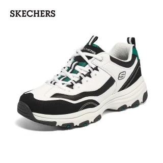 斯凯奇 奥利奥熊猫鞋男鞋时尚经典复古老爹鞋百搭出街运动休闲鞋