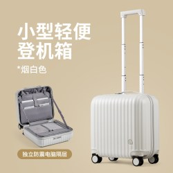 Aji 16寸小号行李箱女18寸小型轻便登机箱子14儿童拉杆旅行箱20寸