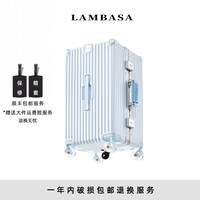 移动端：LAMBASA 大容量行李箱女28寸学生住校结实耐用加厚旅行箱拉杆密码登机箱24