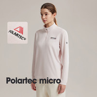 诺诗兰 追溪Polartec 轻量舒适亲肤 男女款立领长袖抓绒T恤