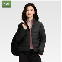 移动端：蕉下 薄款棉服女秋冬新款防风立领夹棉外套显瘦内胆