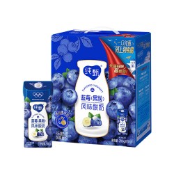 蒙牛 纯甄蓝莓果粒风味酸奶200*10盒