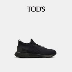 TOD'S 官方正品男士织物拼皮革袜靴式运动休闲鞋男鞋