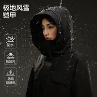 网易严选 男女款90%鹅绒720+蓬松度派克连帽羽绒服 -20℃抗寒