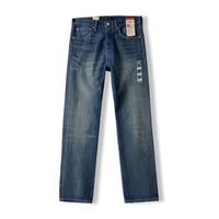 Levi's 501系列男士做旧猫须牛仔裤