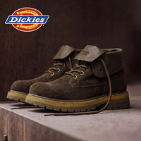 Dickies 复古马丁靴男鞋秋冬季男士百搭休闲牛皮鞋增高户外靴子男