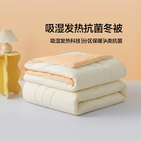 水星家纺 A类吸湿发热暖暖糯糯抗菌冬被  200cm×230cm