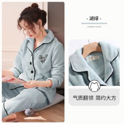 家乐芬 女士法兰绒家居服 C835020