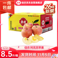 佳农 红旗坡 新疆阿克苏苹果 80mm-85mm 5kg