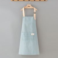 隆凯颜品 2026新款围裙女家用厨房专用高级工作服餐饮放污透气做饭围腰上班