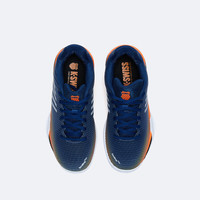 K·SWISS 盖世威（K·SWISS）青少年休闲鞋 秋季新款透气耐磨时尚运动鞋86613 407-深蓝色/黑色/白色 37