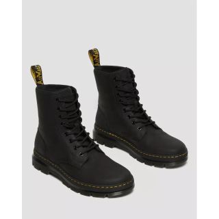 Dr.Martens Dr. Martens马汀博士/马丁大夫马丁靴男女同款高帮8孔户外耐磨运动靴 Black黑色 10/43码男鞋