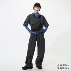 休闲长裤/常规款优衣库女装男装/休闲裤裤子486982