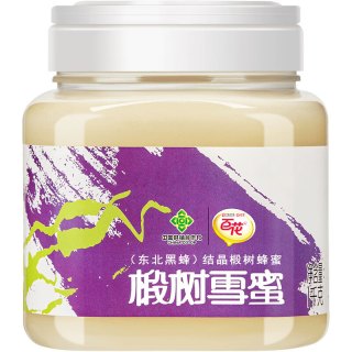 PLUS会员：百花牌 东北黑蜂椴树雪蜜 1000g 蜂蜜