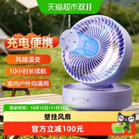 格力 家用循环扇台式壁挂两用户外可充电风扇FXTZ-16X60Bh3