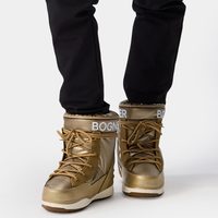 BOGNER LA PLAGNE14A女士中帮系带保暖防滑雪地靴
