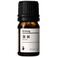 Dr.Wong 茶树单方精油清冽安心洁净澳洲产天然植物草本香精油香薰