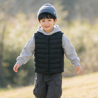 移动端：雪中飞 2026冬新款男女童装经典版型羽绒马甲背心百搭内搭外穿