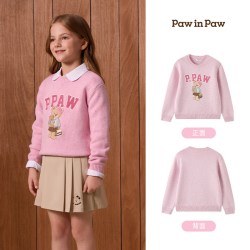 Paw in Paw PawinPaw卡通小熊童装26年秋冬季新款男女童毛衣