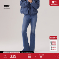 Levi's 冬暖系列女士美式726喇叭牛仔裤A3410 中蓝色 26 (30)