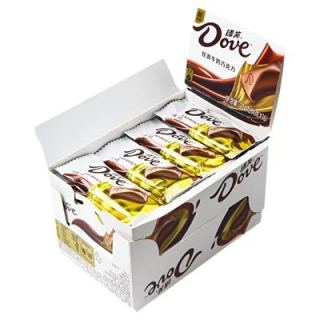 德芙 丝滑牛奶巧克力 C盒装 224g*1盒