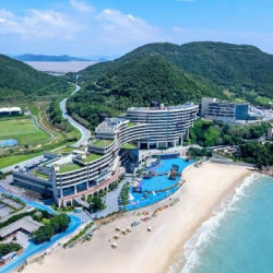 宁波象山海景皇冠假日酒店 舰景观海房-大床房2晚(连住)
