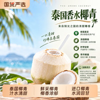 泰国进口椰青2粒装 单果900g+