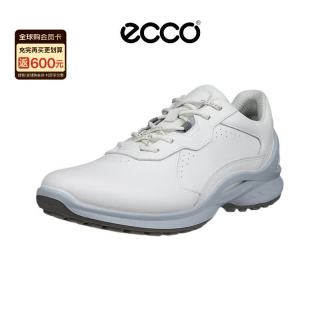 ecco 运动休闲鞋 防滑透气休闲鞋跑步鞋男鞋 850804 白色 41