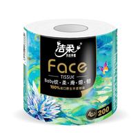 洁柔 有芯卷纸 艺术油画Face4层200克*27卷