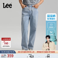 Lee 轻薄牛仔裤浅蓝色男潮流
