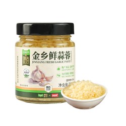 鲜卖郎 猫超臻选金乡蒜泥鲜卖郎蒜蓉酱200g火锅烧烤蘸料家用蒜泥料瓶装