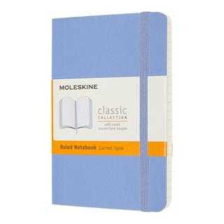 MOLESKINE 新款经典口袋型软面A6笔记本子 简约办公文具用品 团购日记记事本商务办公会议记录本手帐手账本