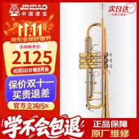 津宝 JBTR-430小号乐器 降B调儿童初学学生演奏考级黄铜西洋吹管乐器