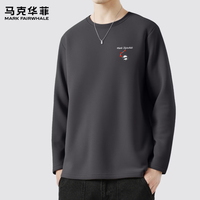 马克华菲 男士双面绒圆领长袖打底衫  颜色可选