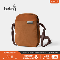 bellroy 澳洲 City Pouch 通勤迷你轻便简约斜挎包男女单肩包 双11 枫叶棕