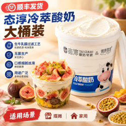 态淳希腊干噎冷萃酸奶糖葫芦酸奶膏500g/1kg家用商用DIY