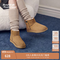 ROCKFISH WEATHERWEAR 英国 RockFish Weatherwear 舒适加绒时尚短筒雪地靴女鞋