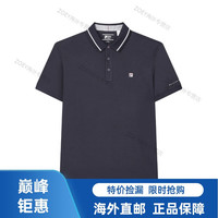 斐乐 MODERN HERITAGE系列 休闲日常 短袖POLO衫 男款 传奇蓝 传奇蓝 165/88A/S