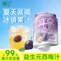 葡口 果肉饮料238ml*10罐