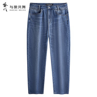 与狼共舞 云感空气 牛仔裤男