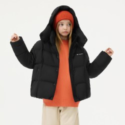 坦博尔 2026春季新款女童中大童羽绒服面包服保暖儿童防风保暖外套