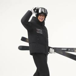 坦博尔 羽绒服户外鹅绒情侣款防水耐磨滑雪服