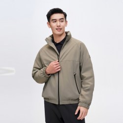 波司登 2023秋冬短款羽绒服男立领保暖鹅绒商务夹克B30134167