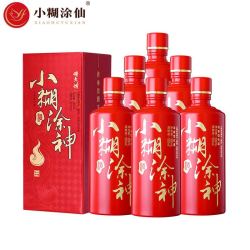小糊涂仙 小糊涂神精气神系列 52度 浓香型白酒 500ml*6瓶 整箱装