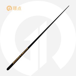 璟点 小头杆中式黑八台球杆球房公杆通杆九球杆桌球杆