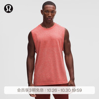 lululemon Metal Vent Tech 男士运动背心 炽樱橙 M