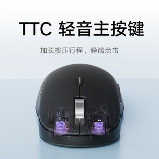 小米 无线鼠标4Pro商务电脑家用便携简约双模办公蓝牙电磁滚轮