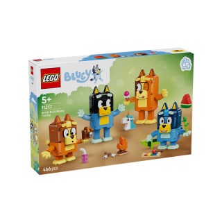 乐高 LEGO乐高11217积木拼搭的布鲁伊一家积木